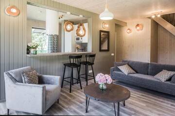 Фото номера Вилла с 2 спальнями Виллы Nature Escape - Villa- Horses - Lake Plateliai г. Paplatelė 51