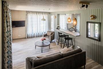 Фото номера Вилла с 2 спальнями Виллы Nature Escape - Villa- Horses - Lake Plateliai г. Paplatelė 16