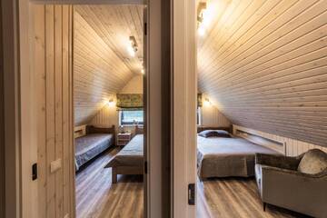 Фото номера Вилла с 2 спальнями Виллы Nature Escape - Villa- Horses - Lake Plateliai г. Paplatelė 22