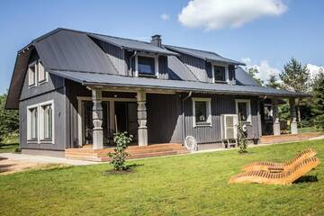 Фото номера Вилла с 2 спальнями Виллы Nature Escape - Villa- Horses - Lake Plateliai г. Paplatelė 86