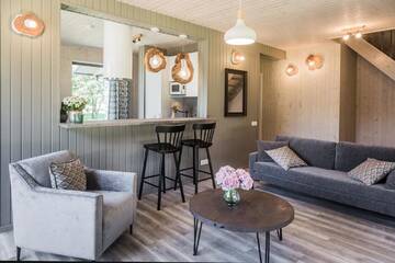 Фото номера Вилла с 2 спальнями Виллы Nature Escape - Villa- Horses - Lake Plateliai г. Paplatelė 37