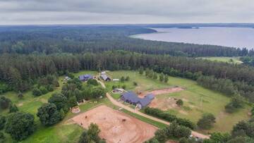 Фото номера Вилла с 2 спальнями Виллы Nature Escape - Villa- Horses - Lake Plateliai г. Paplatelė 98